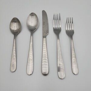 cambridge stainless steel flatware Set Of 5